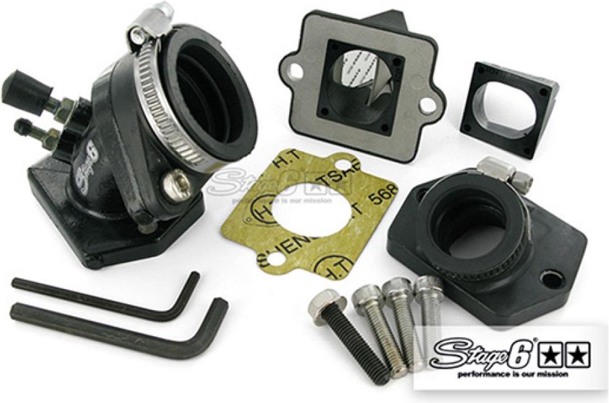Stage 6-inlaatklep voor Piaggio 50 NRG AC-scooter, nieuw