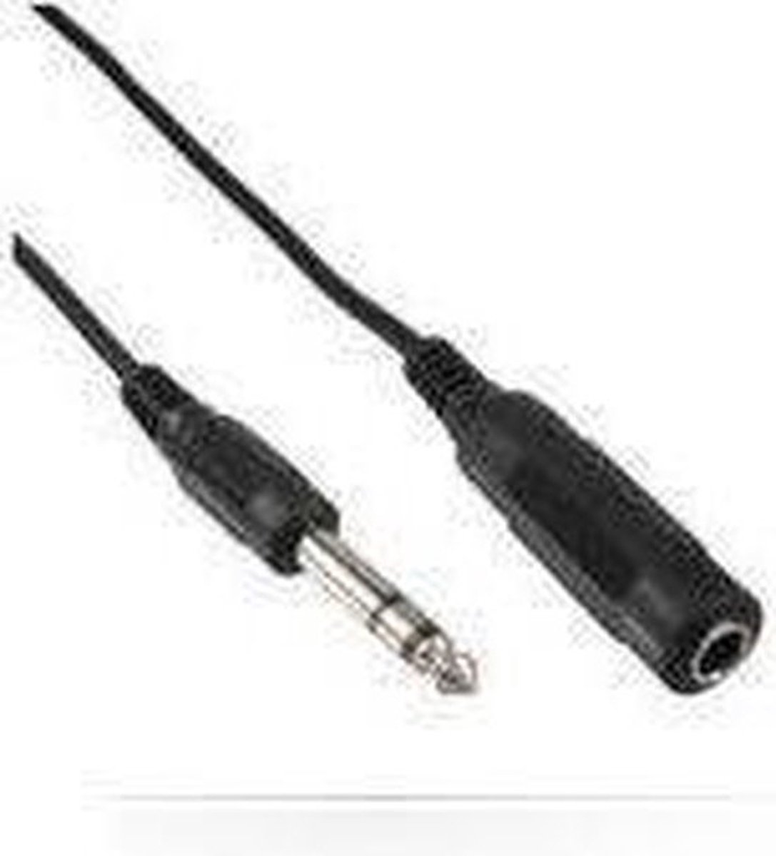 Microconnect AUDNU5 audio kabel 5 m 6.35mm Zwart