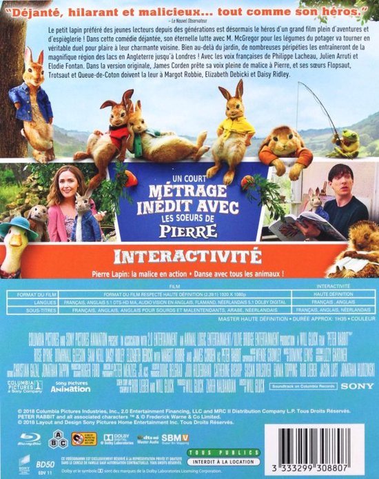 Pierre Lapin [Blu-Ray]