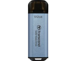 Transcend ESD300C 512 GB Blauw