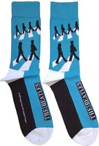 The Beatles - Chaussettes Abbey Road Silhouettes Repeat - Blauw