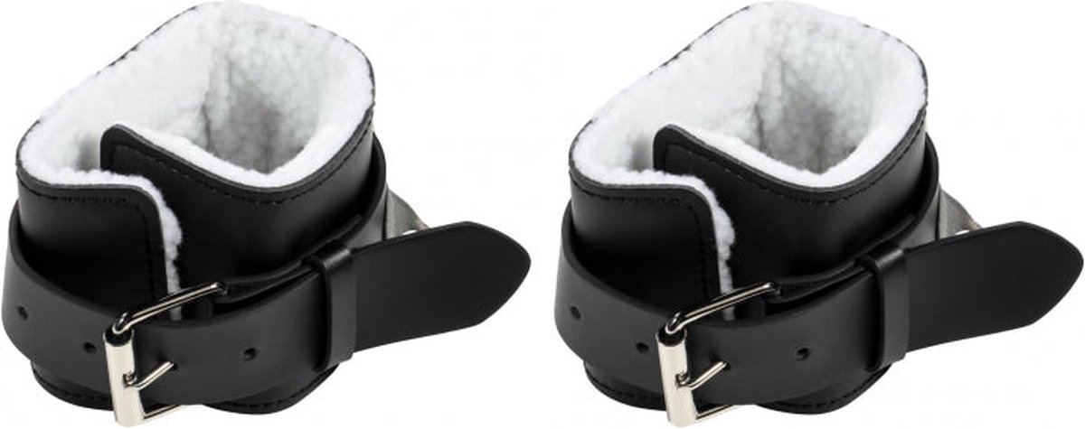 Gorilla Sports - Ankle straps - Set van 2 - Voetriemen - Kickbacks - Leer