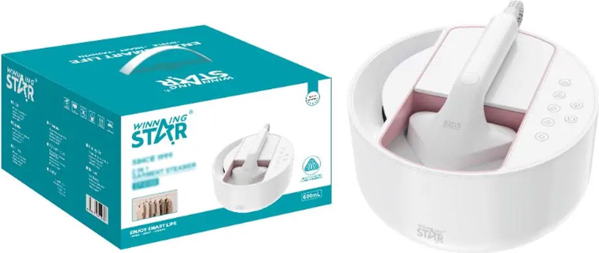 Winning Star St-6108 Kledingstomer – Krachtige 2280w Stoomstrijkijzer Met Groot 2.7l Waterreservoir