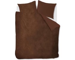 At Home by BeddingHouse Tender dekbedovertrek - Lits-Jumeaux - 240x200/220 - Bruin