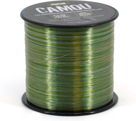 RCG Ligne de Pêche Mono Camouflage - 10 LBS