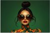 Vrouw, Modern, Groen