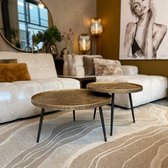 Set de table basse Reefs Interior Rick - Or