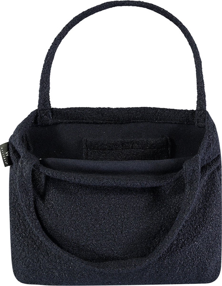 Wallabag - Tote Bag - Luiertas - Shopper - Mom Bag Teddy Dark Blue – foto 4