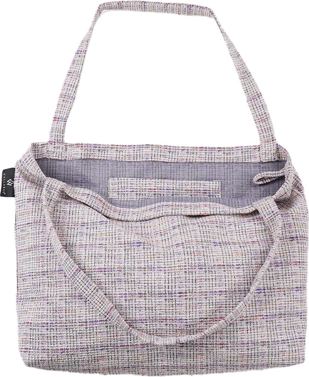 Wallabag - Tote Bag - Luiertas - Shopper - Mom Bag Chanelli Purple – foto 3