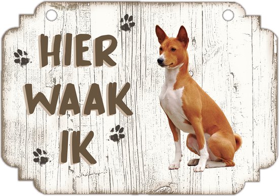 Waakbord | Hier Waak Ik: Basenji