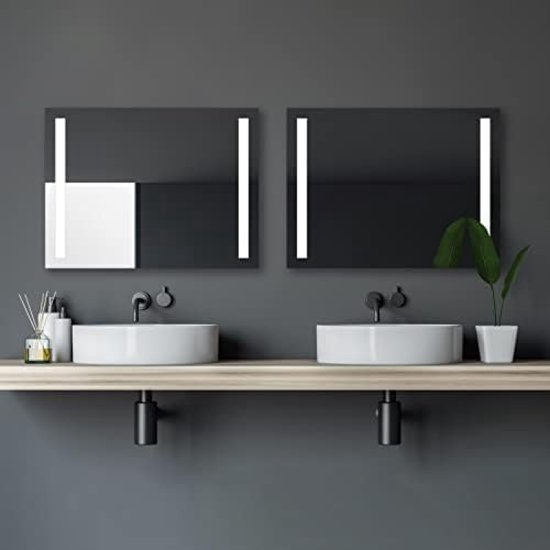 Badkamerspiegel met verlichting 60x80 | Spiegels