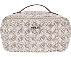 Guess Cosmetische tas Make Up Case Beige Multi Veelkleurig