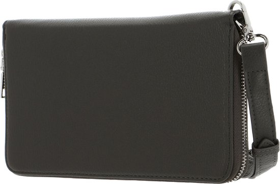 SEIDENFELT MANUFAKTUR Porte-monnaie Sac téléphone portable Linsell Multi Wallet Antracite Gris foncé