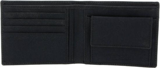 U.S. POLO ASSN. Porte-monnaie Tulsa Horizontal Wallet Coin Black Noir