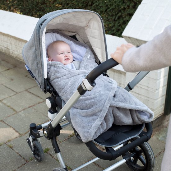 BEMINI Voetenzak - Biside 0-12m - Zacht comfort - Grizou van Bemini — afbeelding 3