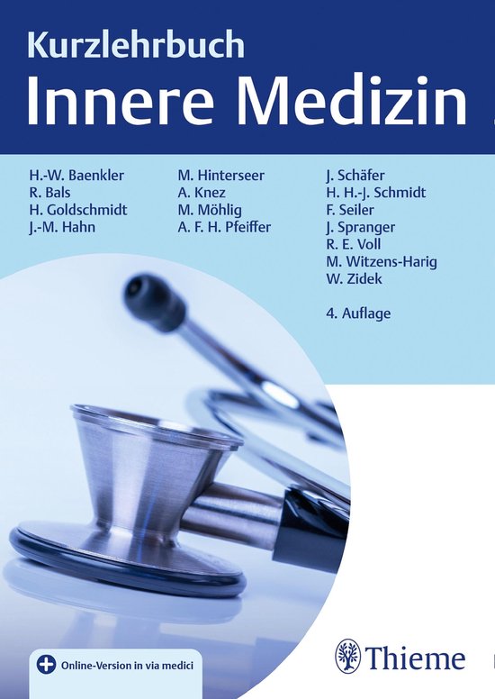 Kurzlehrbuch - Kurzlehrbuch Innere Medizin - cover