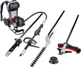 Scheppach 4-in-1 Benzine Multitool MFH5300-4BP - Rugdrager - 51,7cc - 2-takt - 1300W