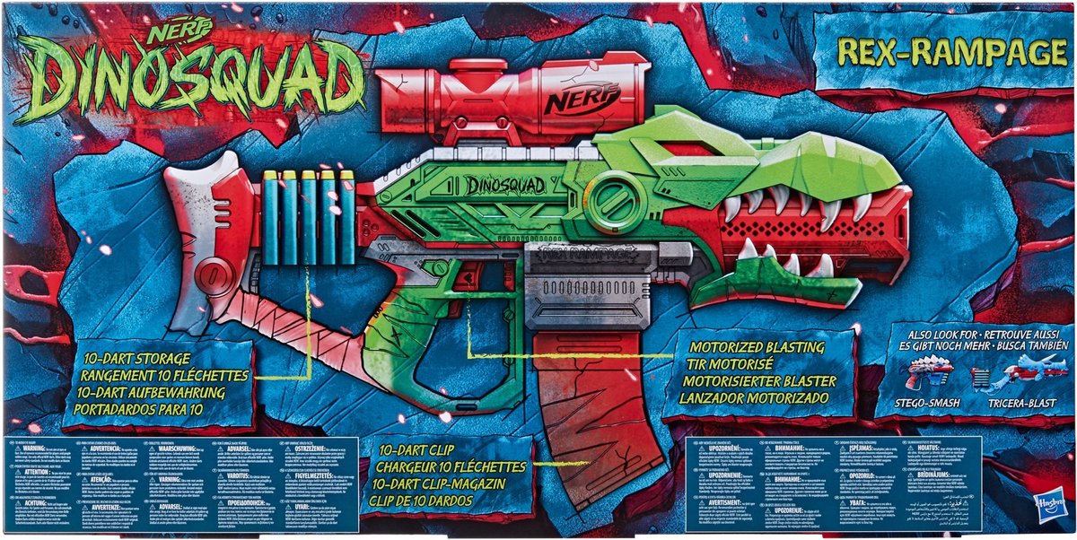 Nerf Dinosquad Rex Rampage — afbeelding 6