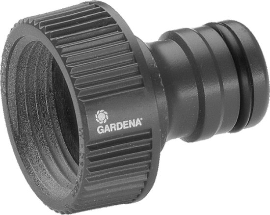 GARDENA Prof-System 1″ kraanstuk voor kraanverbinding met slang, geschikt voor pompen en langere slangen