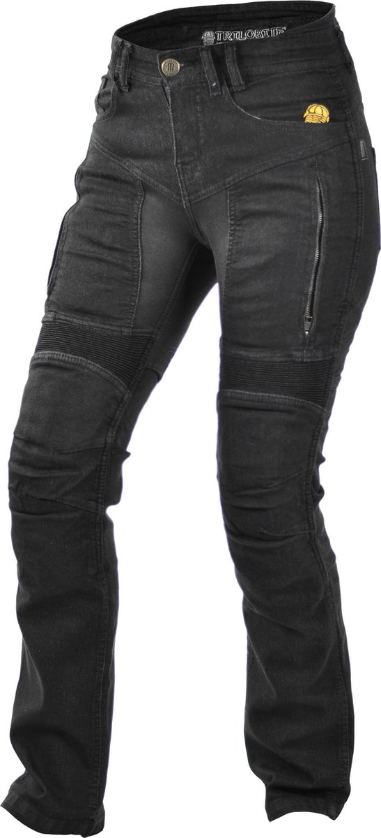 Trilobite 661 Parado Regular Fit Ladies Jeans Black Level 2 32 - Maat - Broek