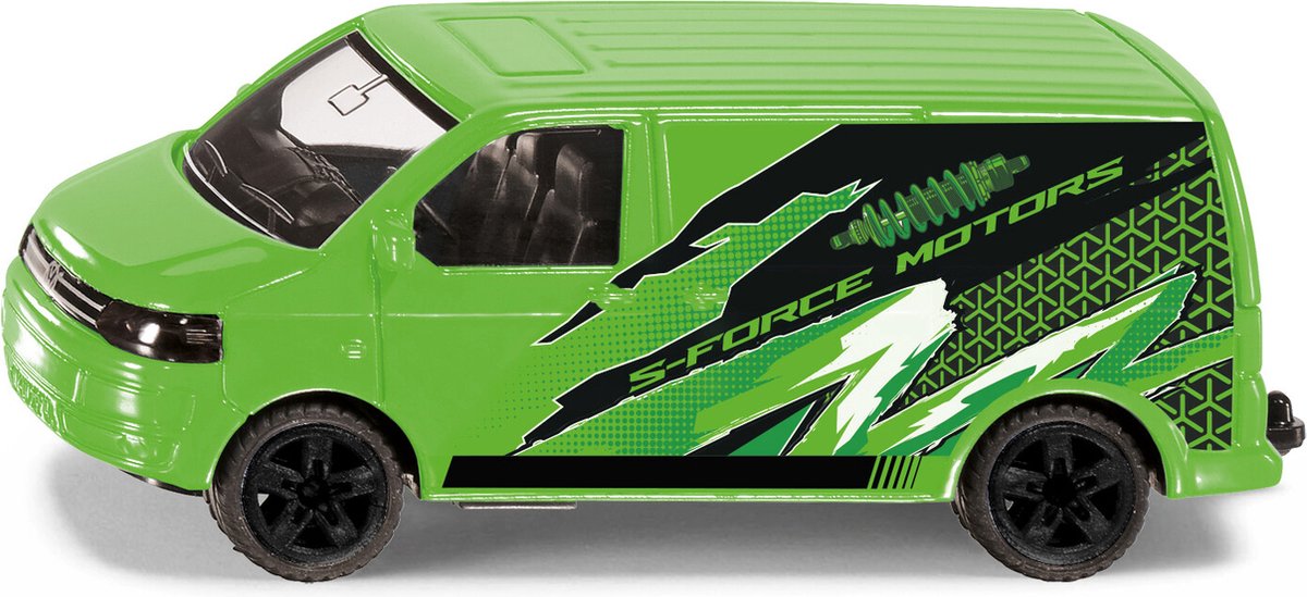 Siku speelgoedauto VW Transporter miniatuur model multicolor.
