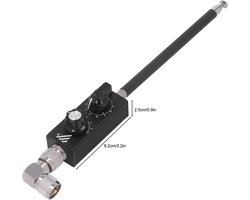 20×7×7 Qrp Kortegolfantenne Hf Volledig Afgestemd Fm Luchtvaart Uv voor Signaalontvangstoverdracht - Xiegu G90