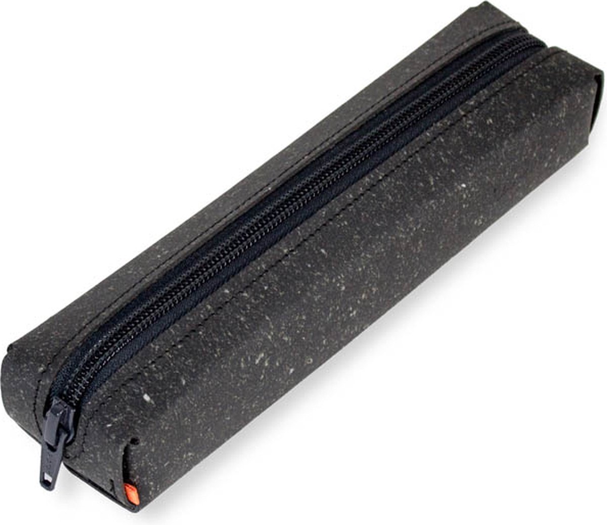 Pennenetui DOT - Pennen etui - Kantoor etui - Zwart gespikkeld - Gerecycled leerafval - Duurzaam