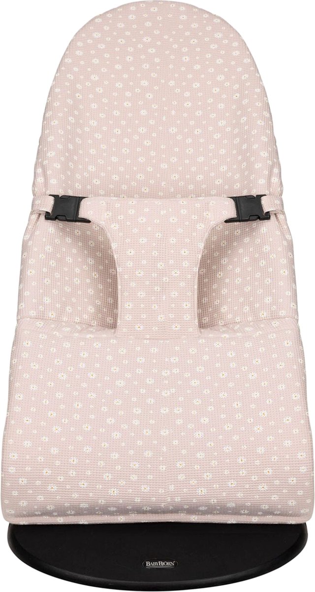 Ukje Hoes Wipstoelhoes geschikt voor BabyBjörn Wipstoel - Ter Vervanging Originele Baby Björn Hoes - Perfecte Pasvorm - Zacht katoen - Makkelijk Wasbaar - Roze wafeltje — cadeau in Cadeau-ideeën - foto 2