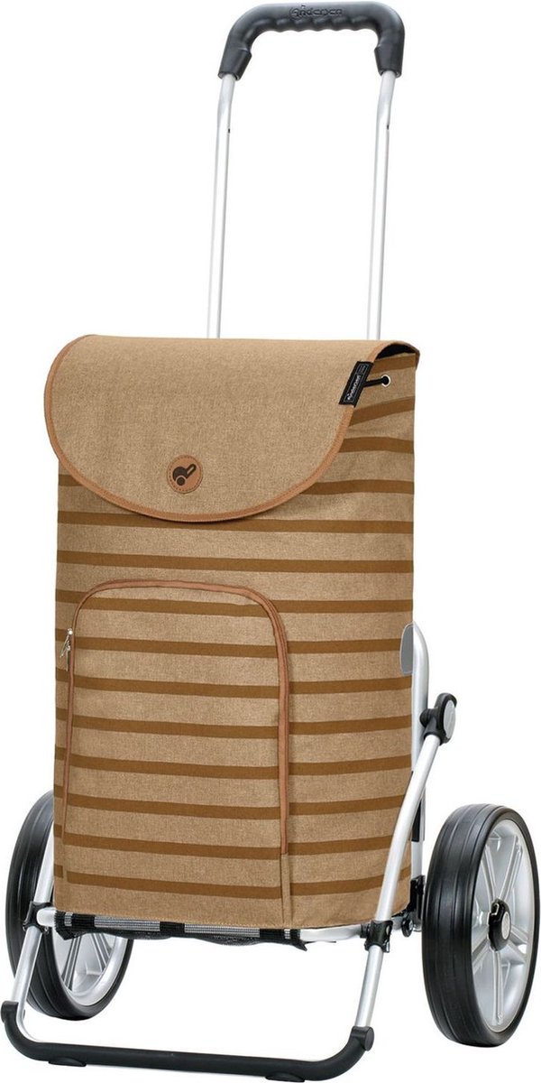 Andersen SHOPPER MANUFAKTUR Boodschappentrolley Royal Shopper Eske Brown Beige 107cm