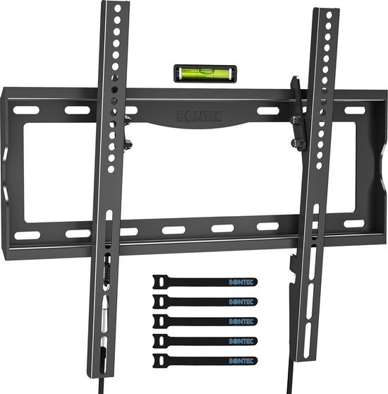 ELIVED Monitor muurbeugel draaibaar kantelbaar voor de meeste 14-30 inch schermen tot 15 kg, Max VESA 100x100 mm, TV muurbeugel voor LED, LCD, OLED plat/gebogen tv's, wandhouder TV EV026 ELIVED Monitor muurbeugel draaibaar kantelbaar voor de meeste 14-30 inch schermen tot 15 kg, Max VESA 100x100 mm, TV muurbeugel voor LED, LCD, OLED plat/gebogen tv's, wandhouder TV EV026