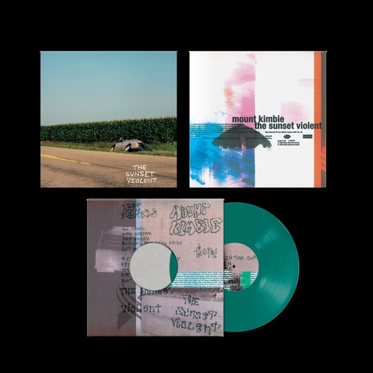 Mount Kimbie - The Sunset Violent (Transparent Petrol Blue Vinyl)