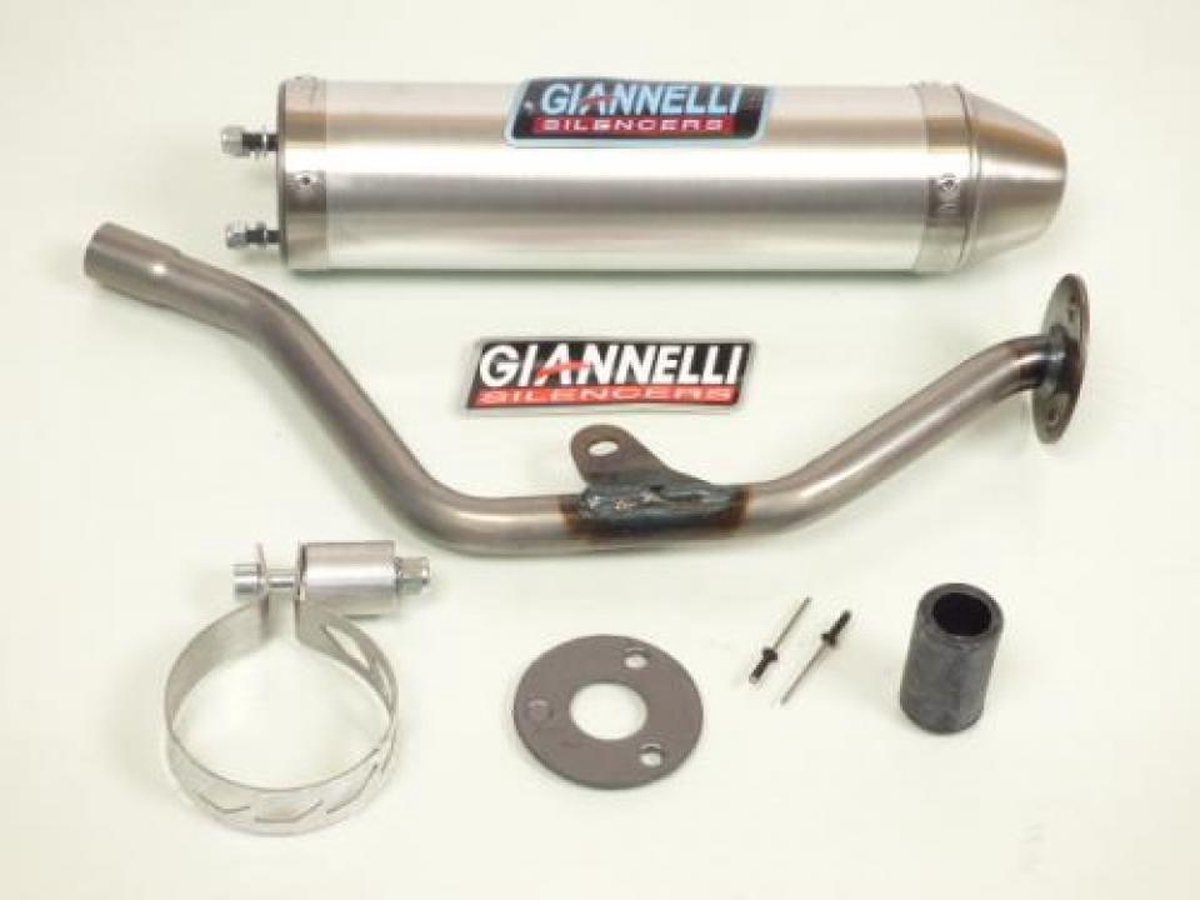Giannelli-uitlaatdemper voor Yamaha 50 DTR SM motorfietsen, bouwjaar 2003 t/m 2011, nieuw