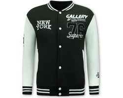 College Jacket Heren - Baseball Jacket - 902 - Zwart