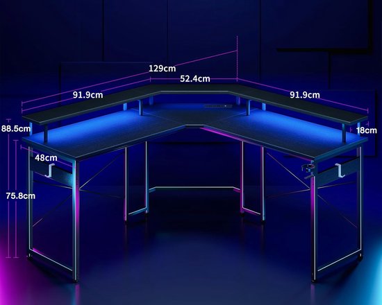 Bucasso Variabel toerental roterend gereedschap,snoerloos roterend gereedschap met LED-lampje, multifunctioneel elektrisch gereedschap voor schuren, polijsten, boren, doe-het-zelf klussen