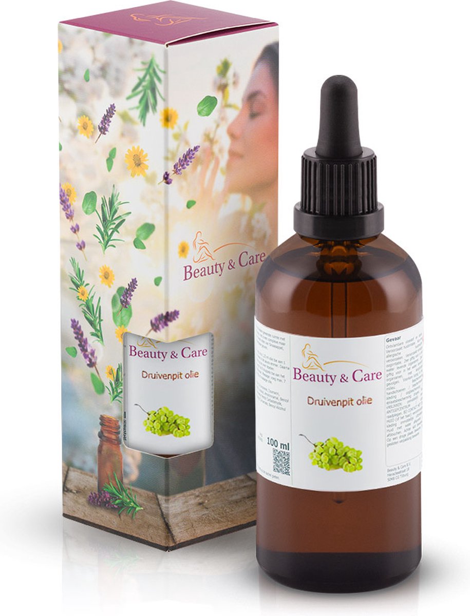 Druivenpit olie - Beauty & Care - 100 ml. new