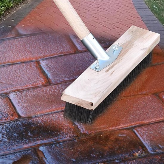 Onkruidborstel 20 cm - Roestvrij staaldraad - Vloerreinigingsbezem - Metaal - Tuin - Tuingmos - Hardnekkige vlekken — afbeelding 4