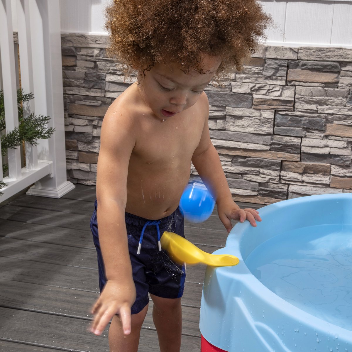 Step2 Spiral Slide Watertafel – Met 13-delige accessoireset - Waterspeelgoed voor kind - Activiteitentafel met water voor de tuin / buiten — afbeelding 2
