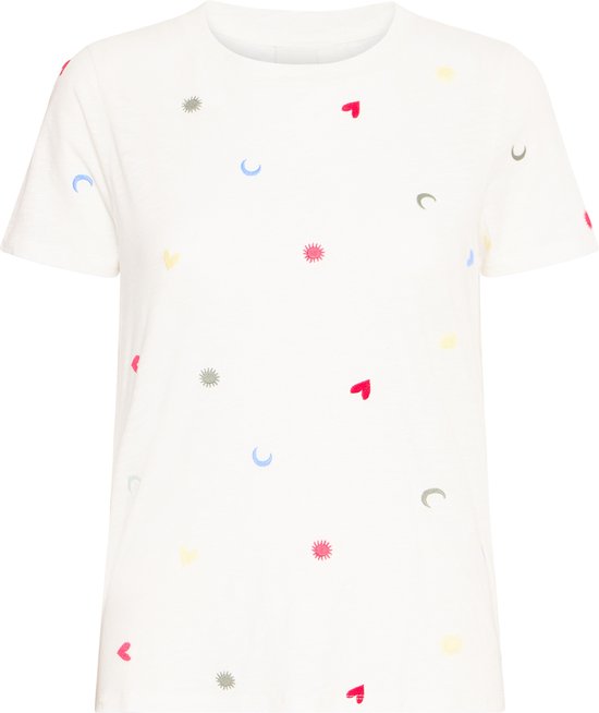 T-shirt Ichi Iholya Ss6 20122988 114201 Cloud Dancer Femme Taille - M