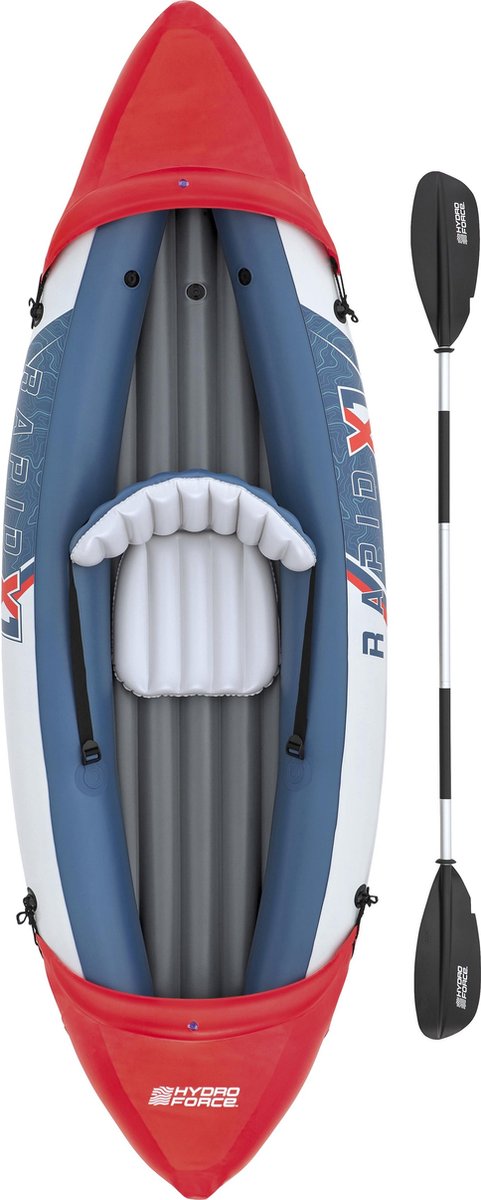 Hydro Force Rapid X1 Opblaasbare Kajak Set voor 1 persoon 2,9 m
