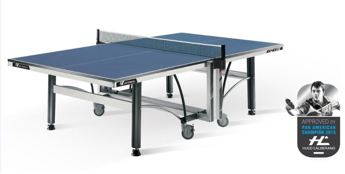 Cornilleau Tafeltennistafel Indoor Competition 640 Ittf Blauw
