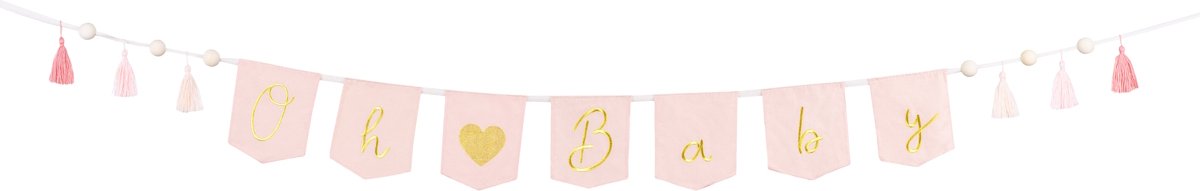 Jep-Party 'Oh Baby' Roze 260 cm Slinger GRL100-081J