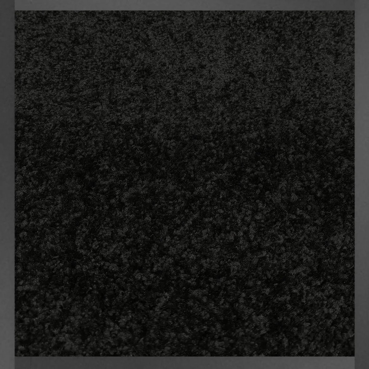 JYG Deurmat binnen - 120x500cm - CLEANWASH ZWART - Belgische Droogloopmat in Extra Grote Maten – Superabsorberend Polyamide, Antislip Vinyl Rug, 3 Kleuren, Diverse Lengtes en Breedtes – Luxe Afwerking in Eigen Atelier
