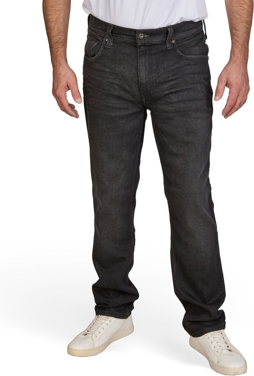 Mustang Heren Jeans Broeken Washington regular/straight Fit Zwart Volwassenen Denim Jeansbroek