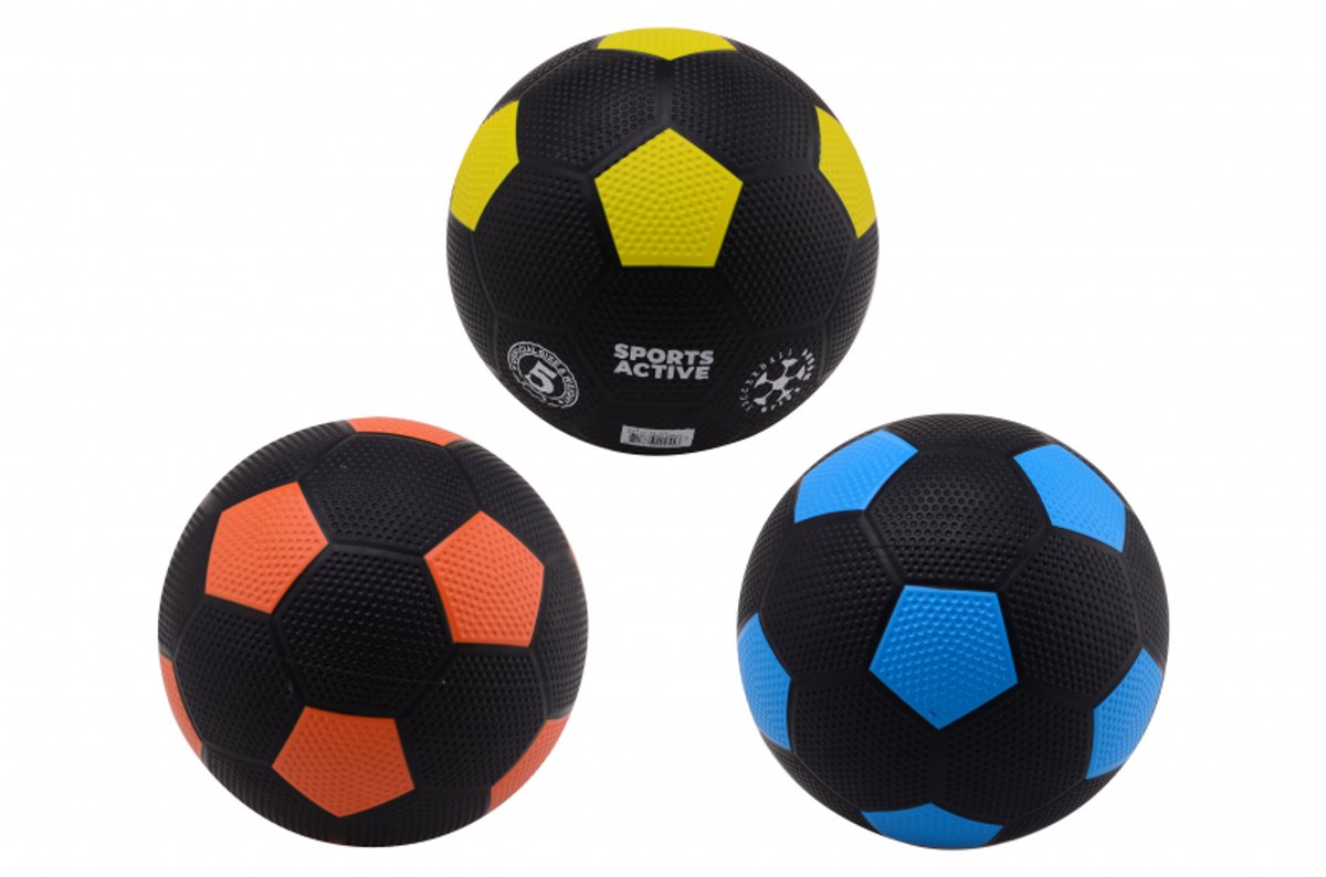 Johntoy Voetbal Sports Active Wit Maat 5