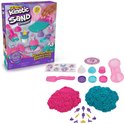Kinetic Sand Shimmer, Eenhoorn Bakkerij-speelset met roze en turquoise zand, mallen en eenhoorndecoraties.