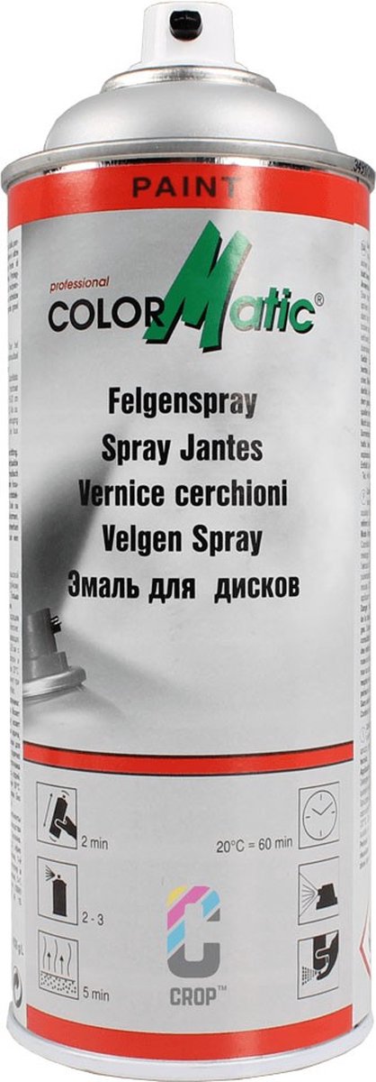 Colormatic Velgenlak in Spuitbus - Zilver ZG