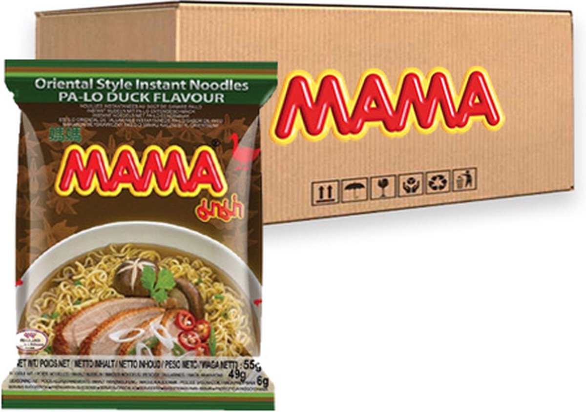 Mama - Instant Noedels Pa-Lo Eend - 30 zakjes