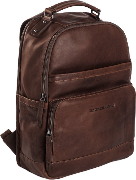 The Chesterfield Brand Austin - Leren Rugzak - Bruin
