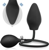 Anal Fantasy Elite - Inflatable Silicone Butt Plug - Zwart | bol Anal Fantasy Elite - Inflatable Silicone Butt Plug - Zwart | bol