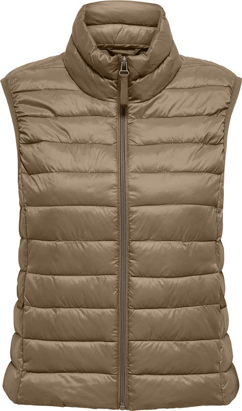 Only Jacket Onltahia Lw Gilet matelassé Otw N 15351970 Crème cacao Femme Taille - M